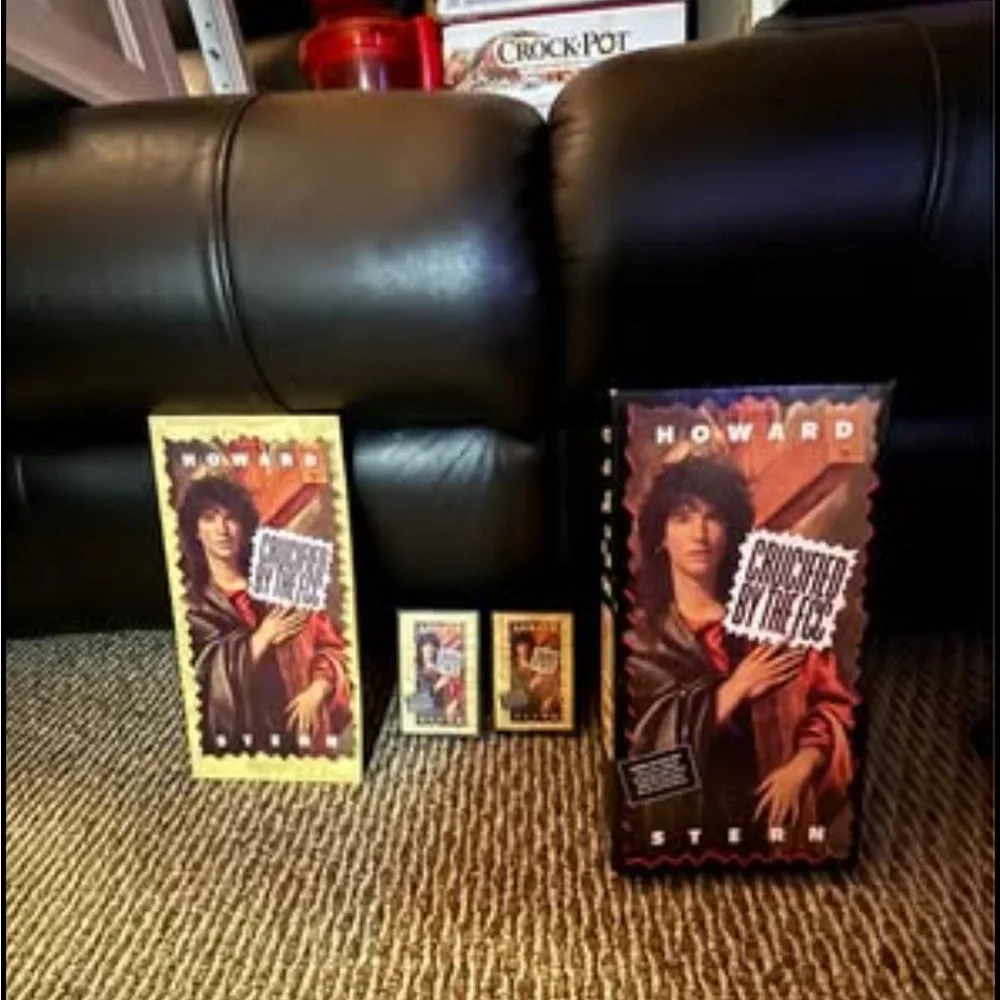 Howard Stern VHS Tape Collection Cassettes